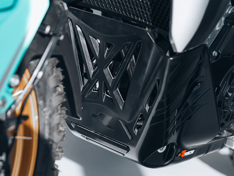 R-Tech Skidplate op de Kove 800X