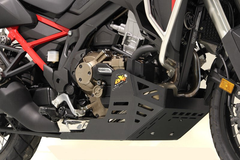 AXP Adventure SkidPlate Black op de Honda Africa Twin 1100