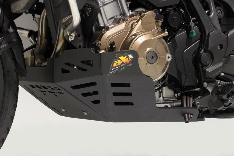 AXP Adventure SkidPlate Black op de Honda Africa Twin 1100