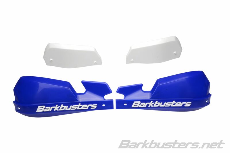 Barkbusters VPS MX Plastic Set blauw-wit