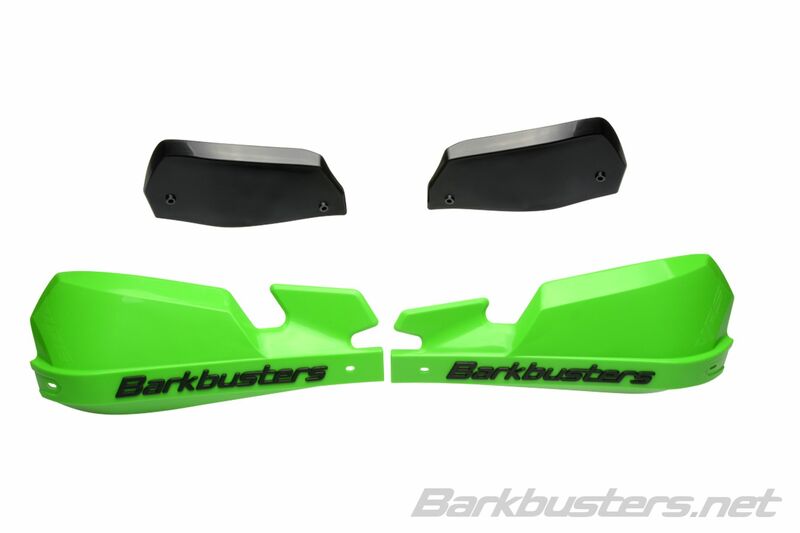 Barkbusters VPS MX Plastic Set Groen/Zwart