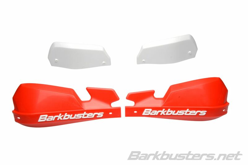 Barkbusters VPS MX Plastic Set Rood/Wit