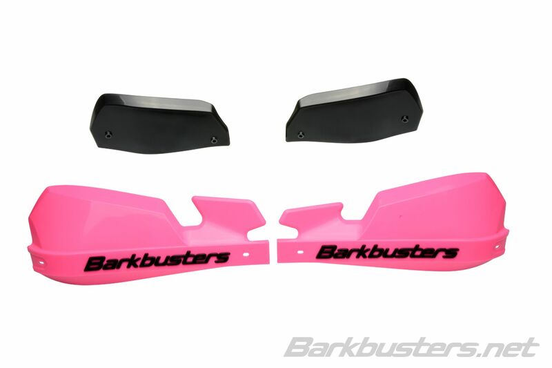 Barkbusters VPS MX Plastic Set Roze/Zwart