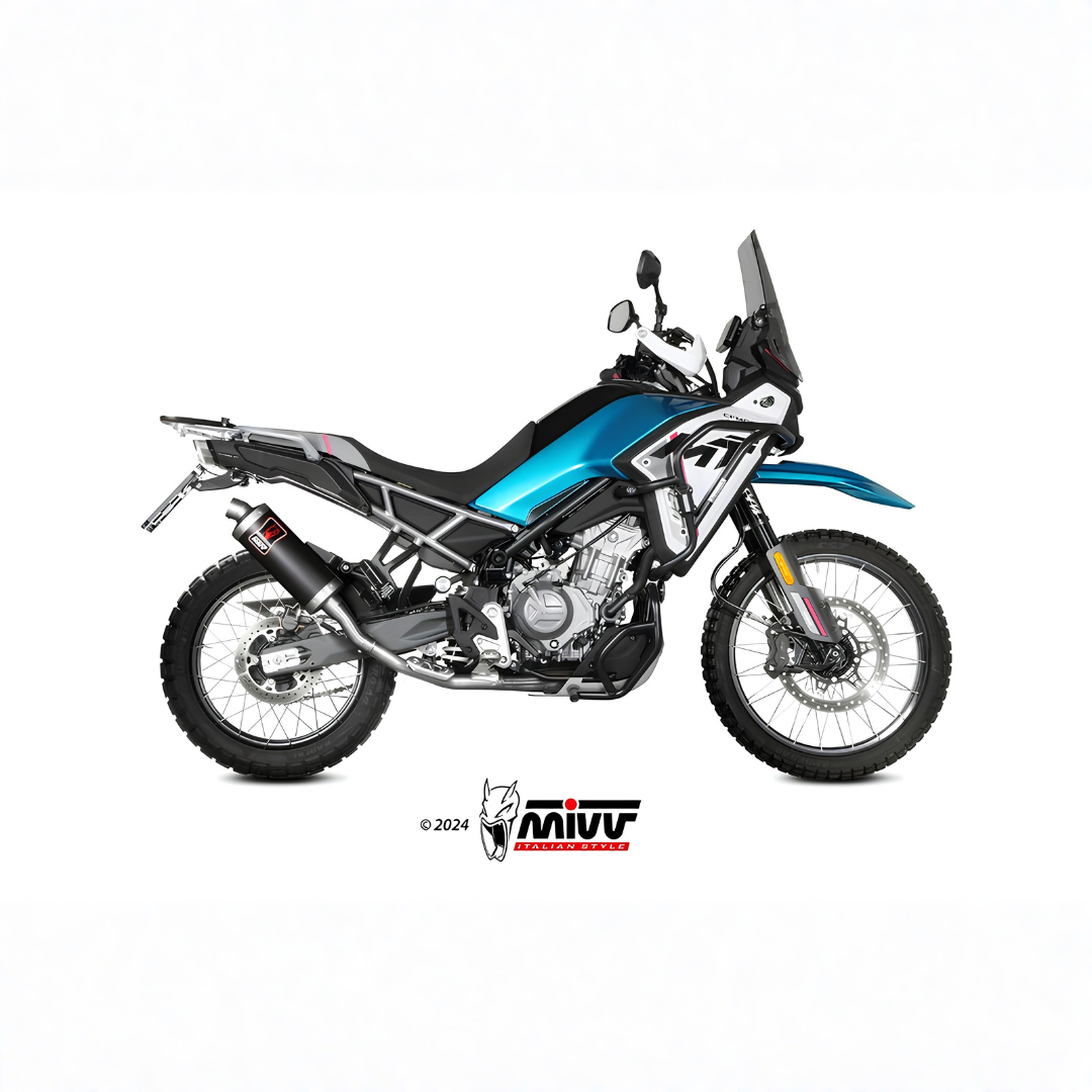 MIVV Dakar Slip-On Black CFMOTO 450MT