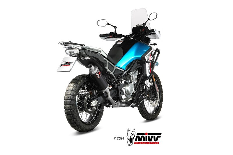 MIVV Dakar Slip-On Black CFMOTO 450MT