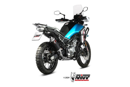 MIVV Dakar Slip-On Black CFMOTO 450MT