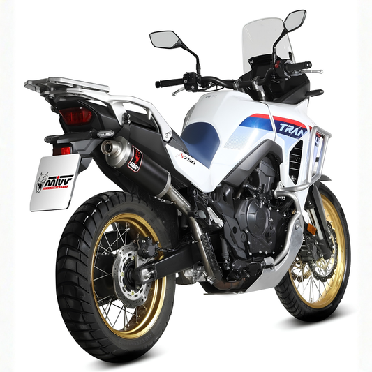 MIVV Dakar Slip-On RVS Honda Transalp 750
