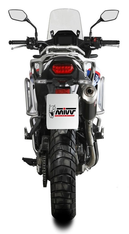 MIVV Dakar Slip-On RVS Honda Transalp 750