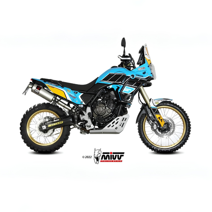 MIVV Dakar Slip-On Uitlaat RVS