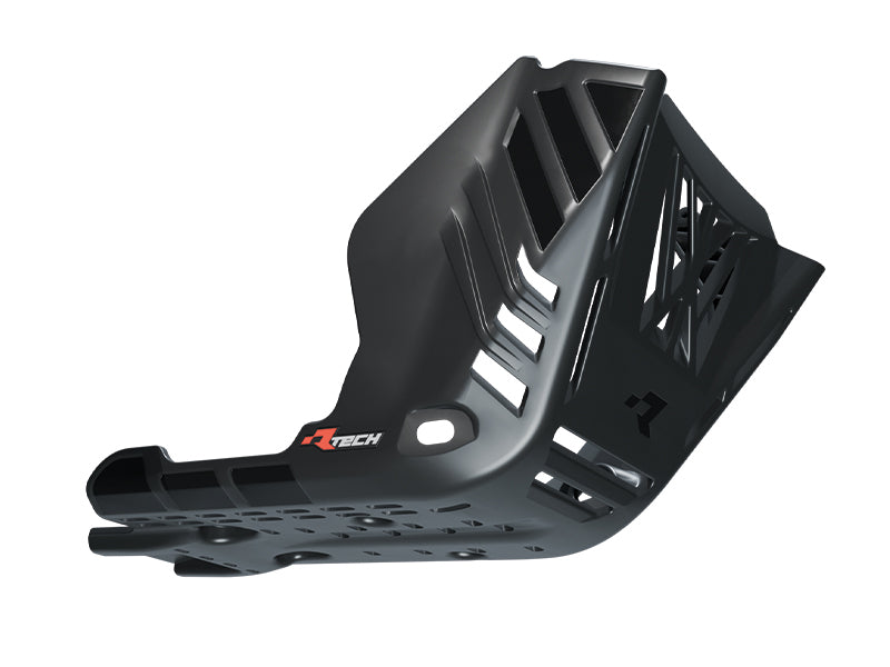 R-Tech skidplate voor Kove 800X – sterke carterbescherming voor adventure en offroad gebruik.