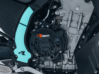 R-Tech side engine protector op de Kove 800x