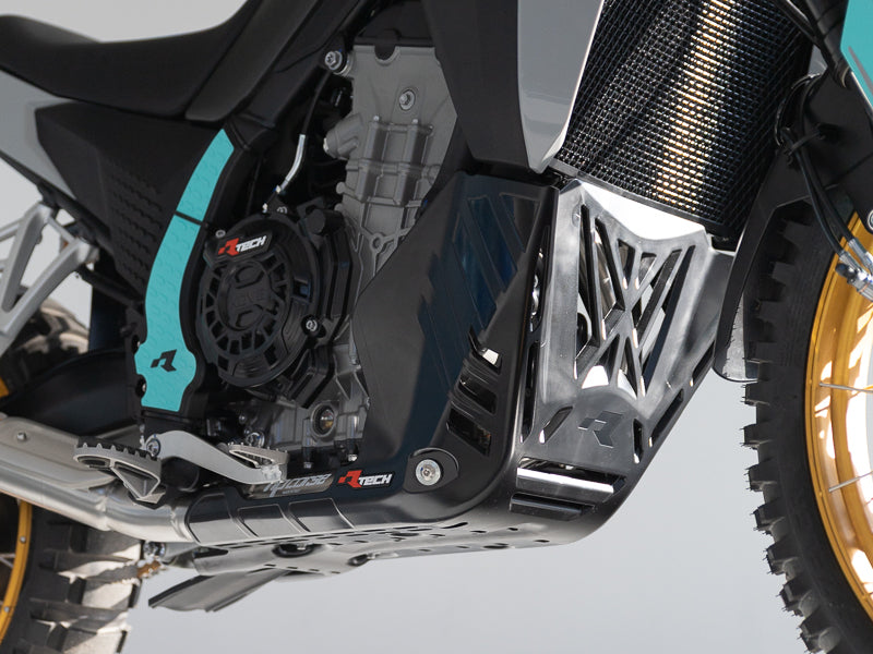 R-Tech Skidplate op de Kove 800X