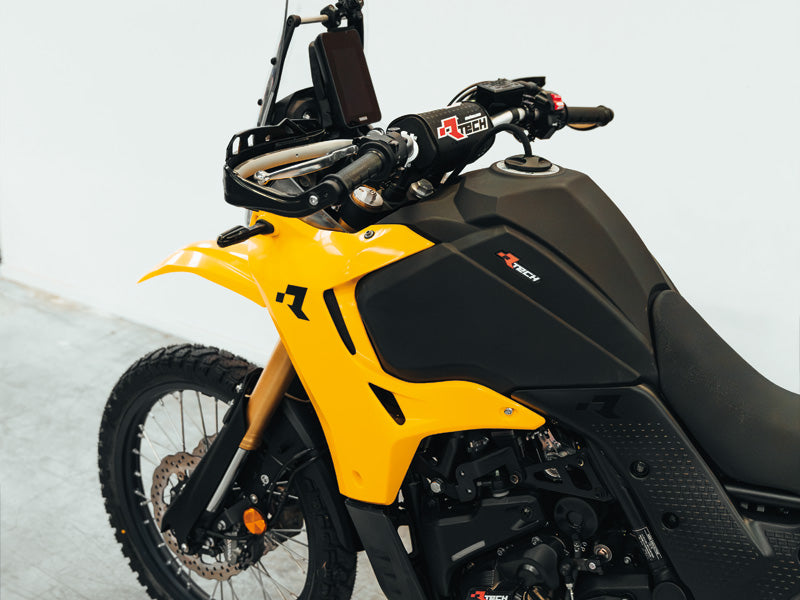 R-Tech 23L tank op gele Yamaha Tenere 700