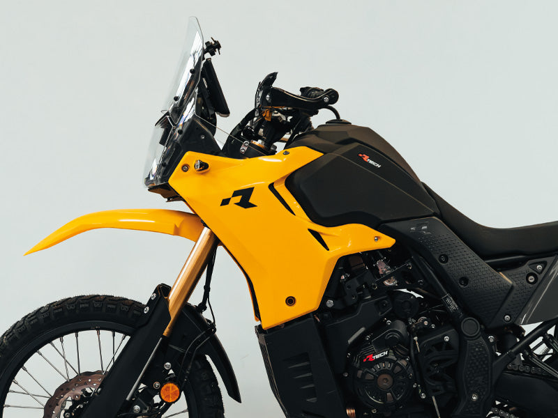 R-Tech 23L tank op gele Yamaha Tenere 700