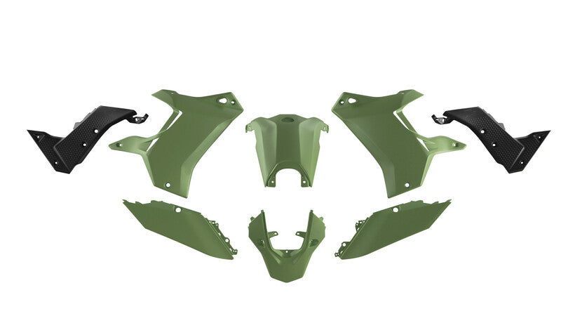 R-Tech Revolution Plastic Kit groen voor Yamaha Tenere 700 2019-2024