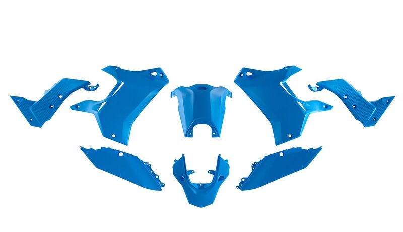 R-Tech Revolution Plastic Kit lichtblauw voor Yamaha Tenere 700 2019-2024