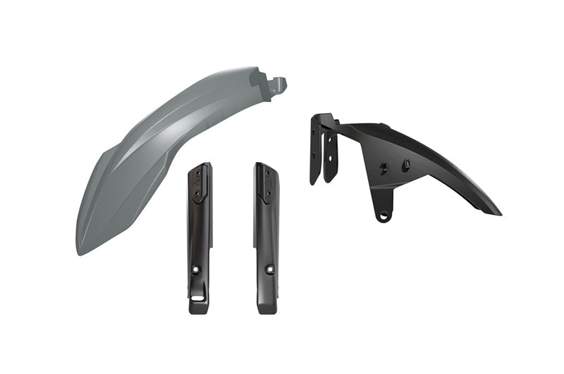 R-tech Tenere 700 Voorspatbord Kit Grijs/Zwart