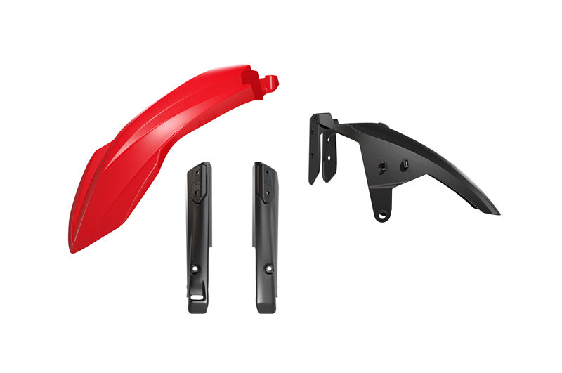 R-tech Tenere 700 Voorspatbord Kit Rood/Zwart