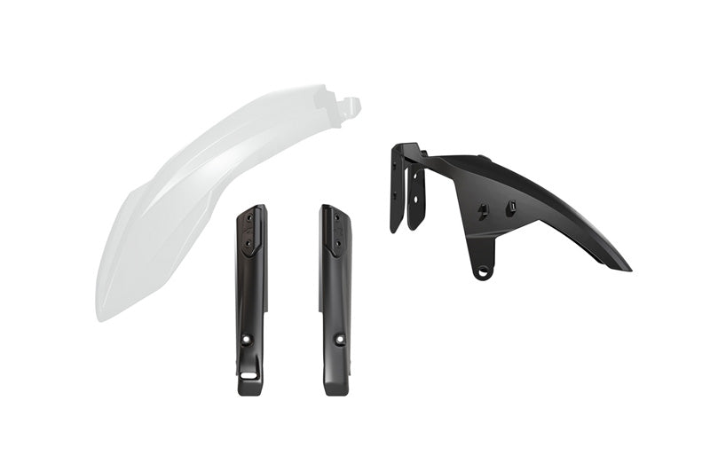 R-tech Tenere 700 Voorspatbord Kit Wit/Zwart